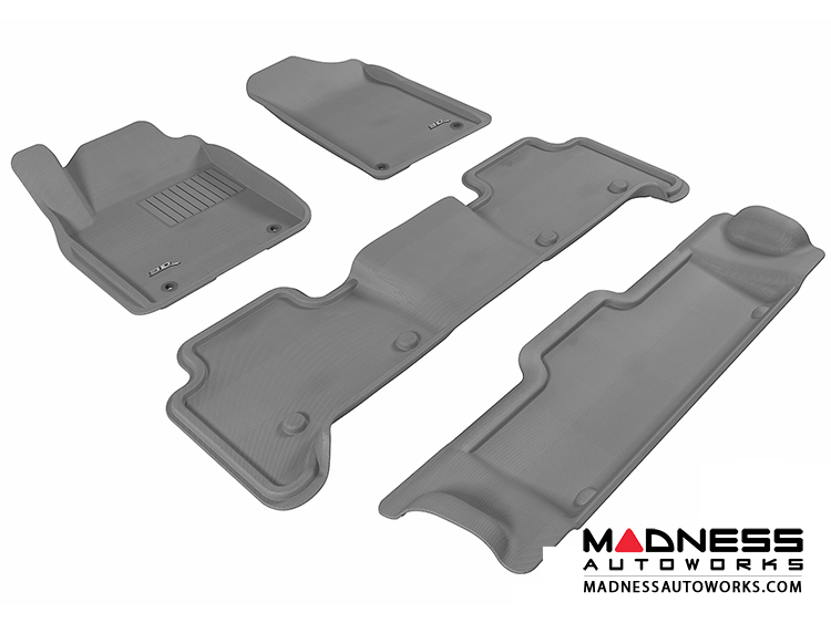 Infiniti QX80/ QX56 Floor Mats (Set of 4) Gray by 3D MAXpider